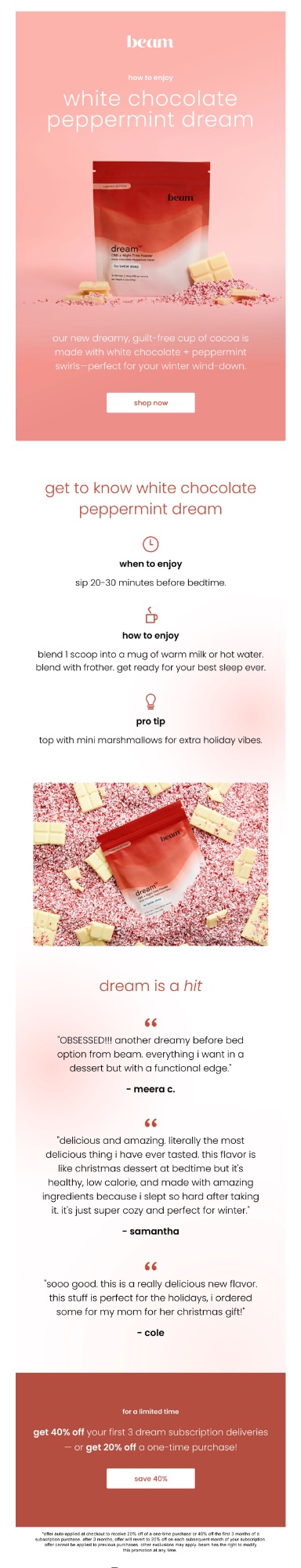 Beam Peppermint Dream