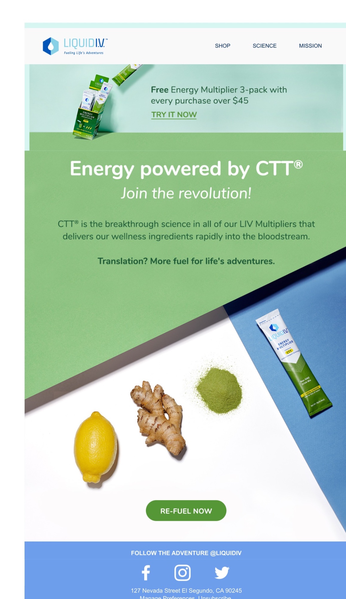 LIV Energy Powered by CTT